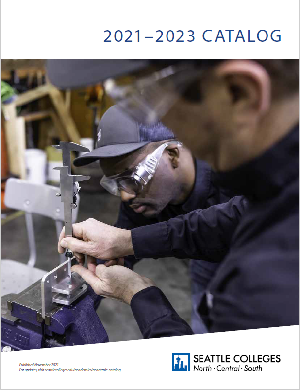 2021-23 Seattle Colleges Catalog cover