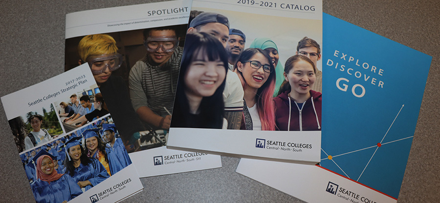 Seattle Colleges publications collateral 