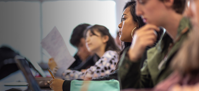 South Seattle students in class