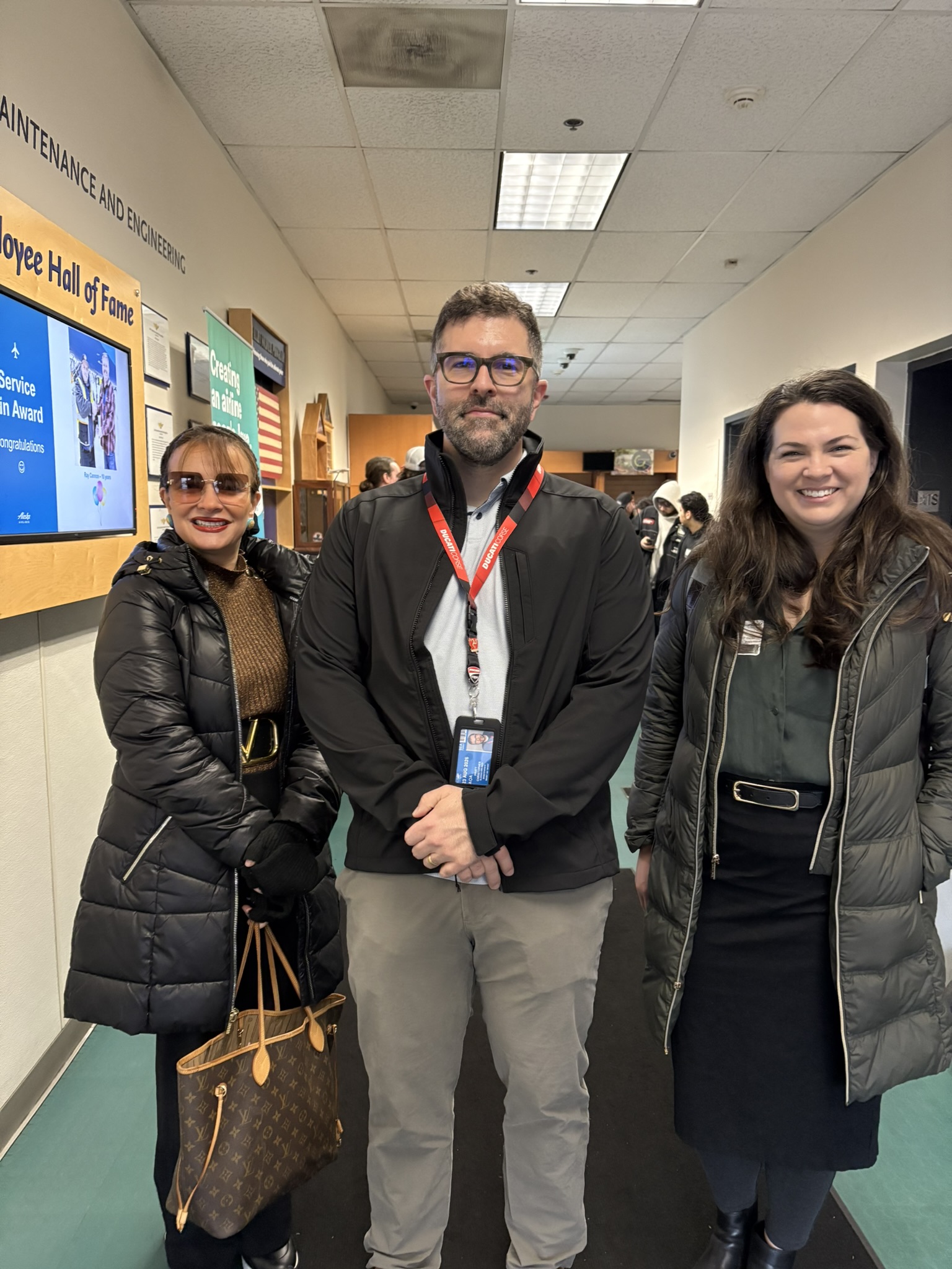 Seattle Colleges District Workforce Development Team and Alaska Airlines Representative