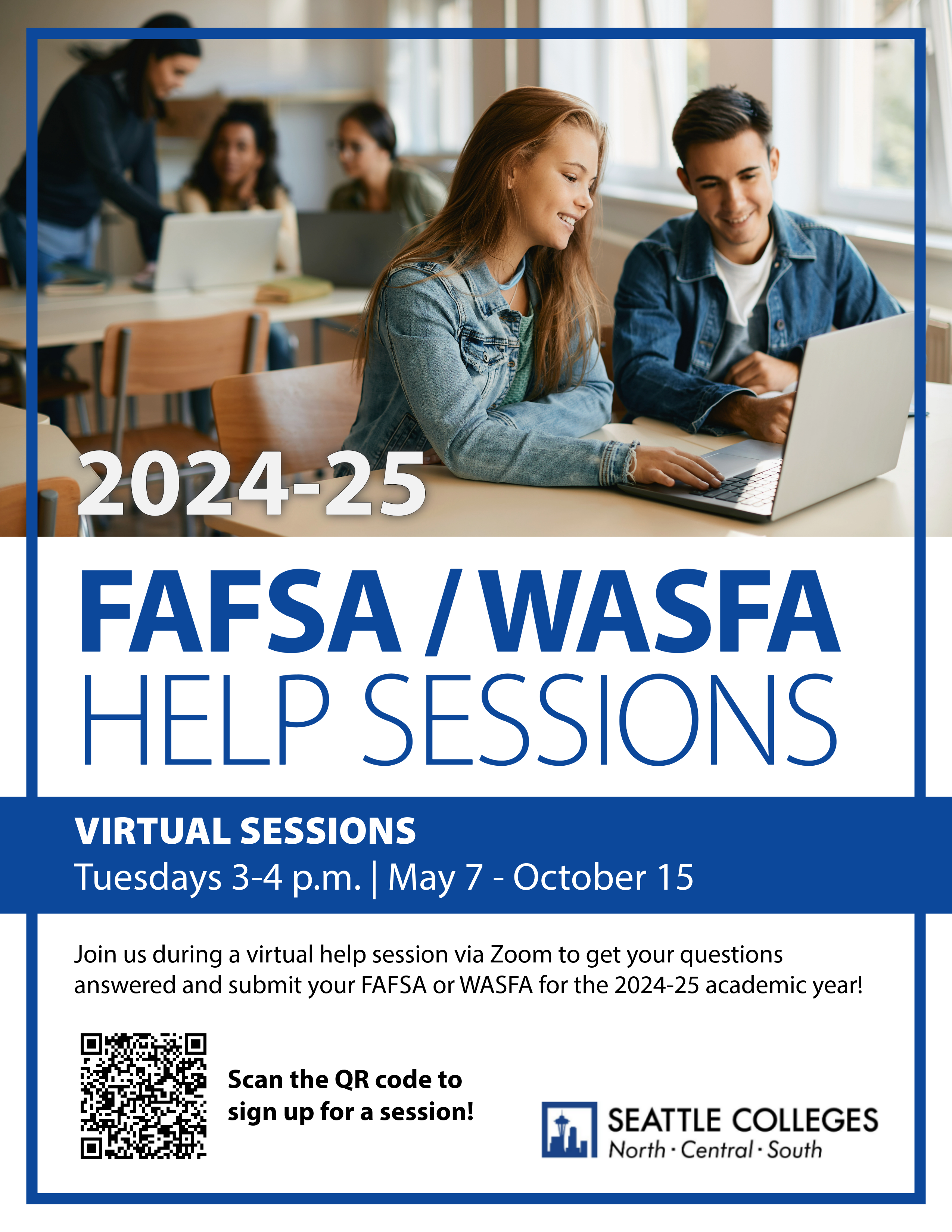 FAFSA/WAFSA Help Sessions