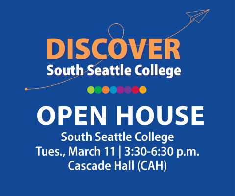 South Seattle College Open House image for Facebook