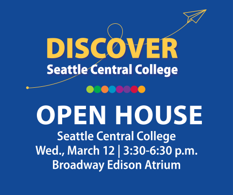 Seattle Central College Open House image for Facebook