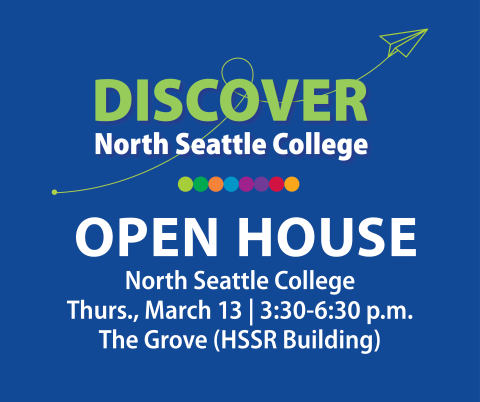 North Seattle College Open House image for Facebook